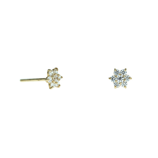 Sparkling Flower Stud