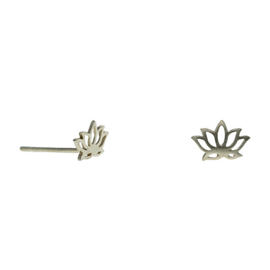 Lotus Stud Earrings